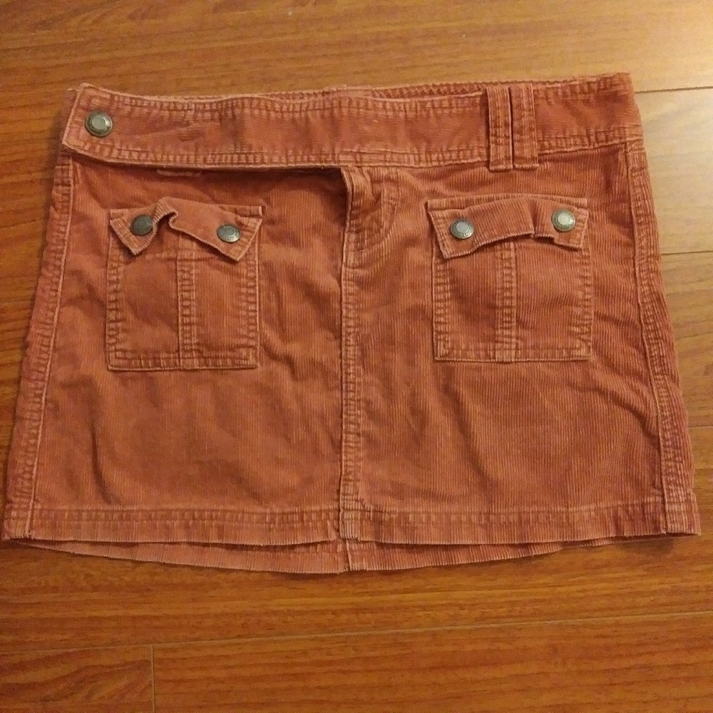 Vintage Corduroy Mini Skirt
